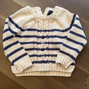 Baby gap cable knit sweater